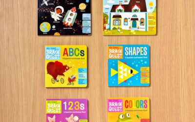 Learning through conversation with Brain Quest board books