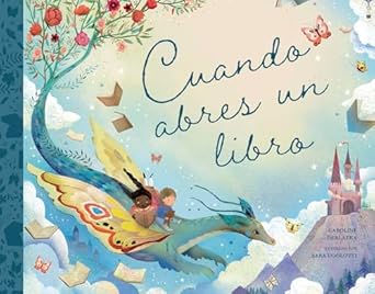 Book cover of child reading in a boat sailing into a whale's mouth