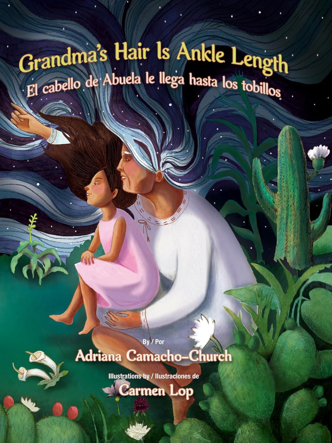 Book cover of two children using clawed hands like open mouths